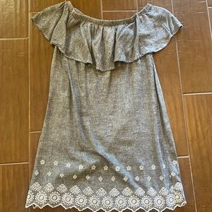 Chambray summer dress